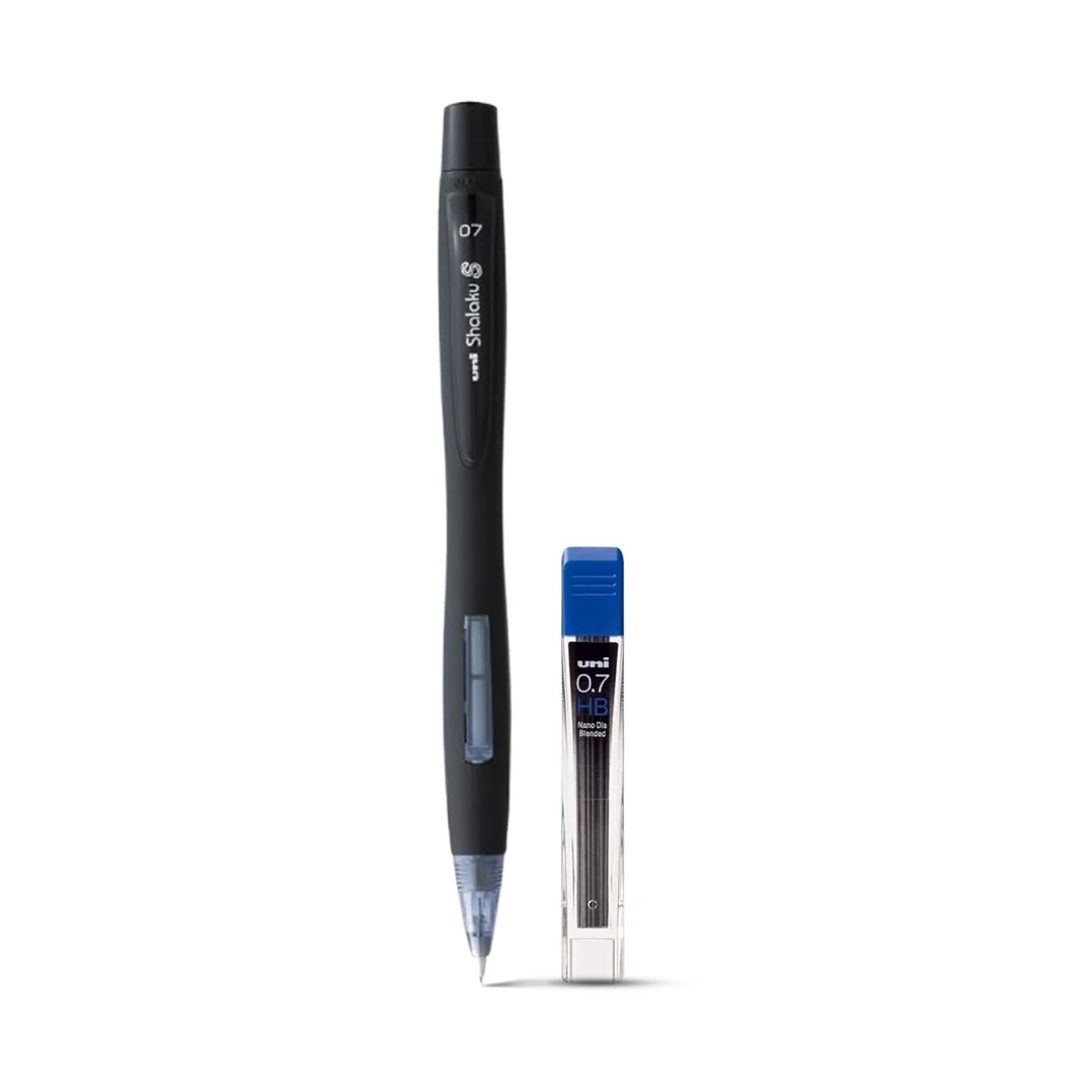 "Uni-ball lead pencil with lead (0.5mm & 0.7mm)"