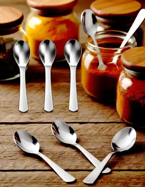 Steel Spoon 6pic set